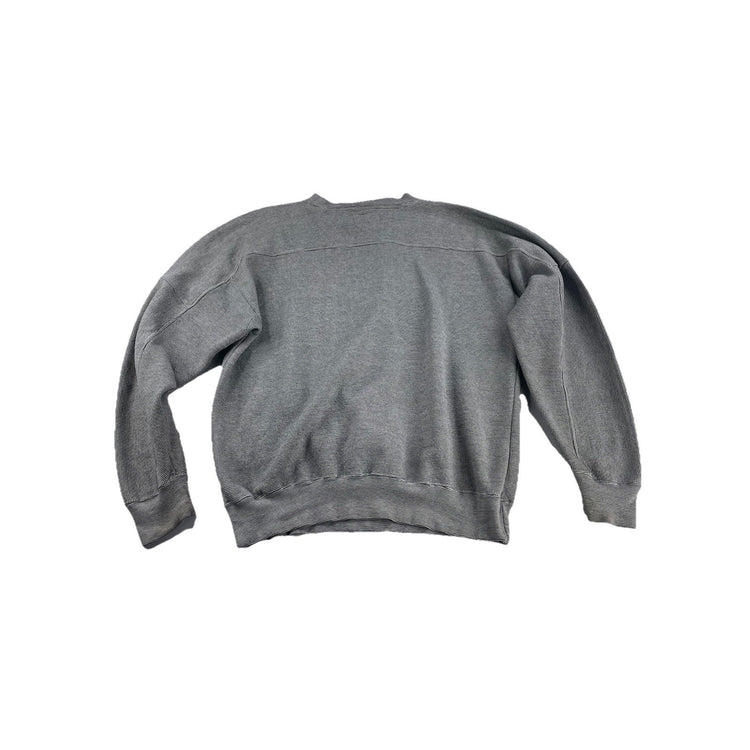 Vintage Minnesota Vikings NFL Gray And White Sweatshirt L