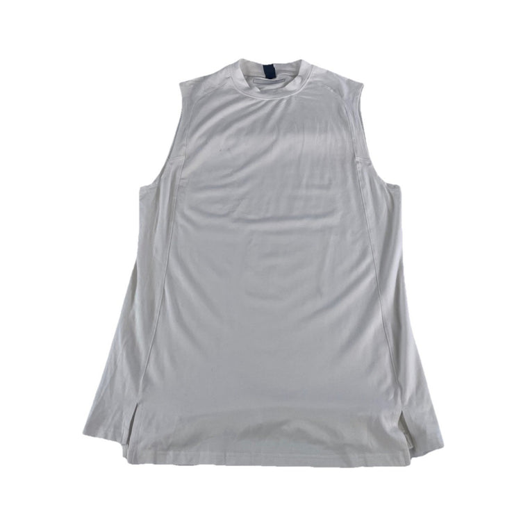 Mens Alphalete White Sleeveless Training Tank Shirt Size L