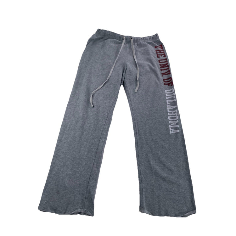Womens Victoria’s Secret PINK Grey ‘The Univ. Of Oklahoma’ Sweatpants Size XS