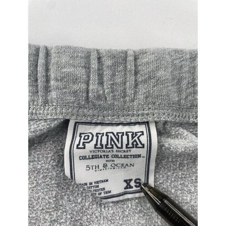 Womens Victoria’s Secret PINK Grey ‘The Univ. Of Oklahoma’ Sweatpants Size XS