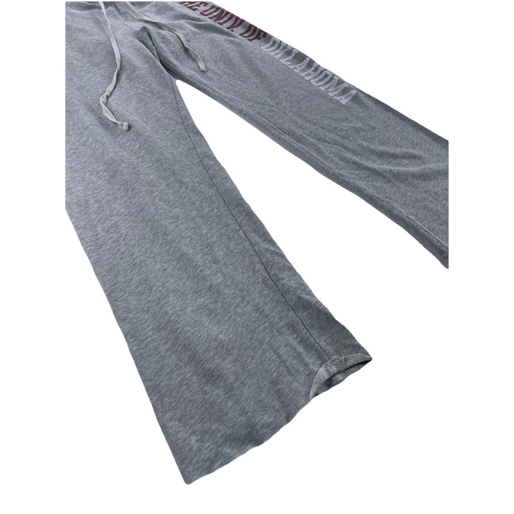 Womens Victoria’s Secret PINK Grey ‘The Univ. Of Oklahoma’ Sweatpants Size XS