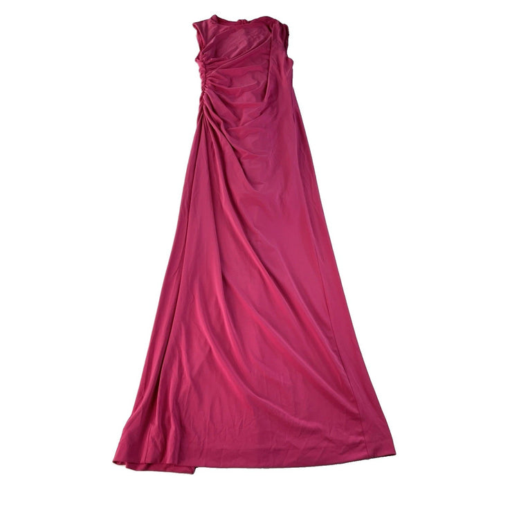 Womens Zara Pink Floor Length Dress Size Medium