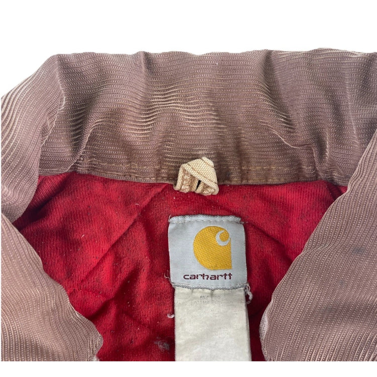 Mens 90s Vintage Carhartt Southwest Trim Duck Santa De Fe Jacket Size S
