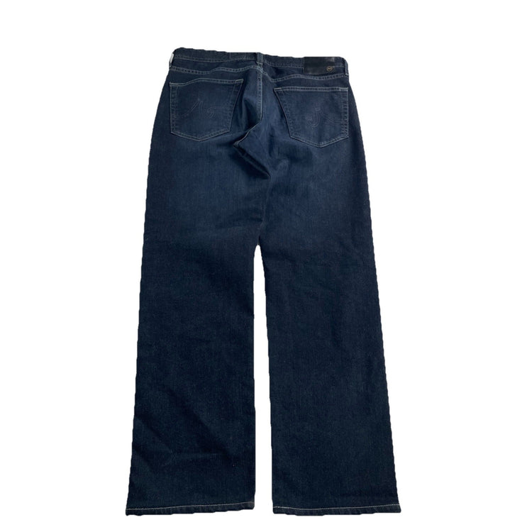 Mens Adriano Goldschmid jeans 33x32 Straight Dark Wash
