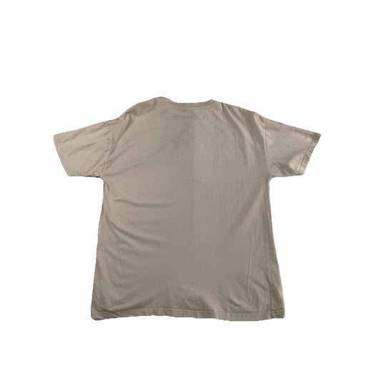Mens Gymshark Beige T-Shirt Size M