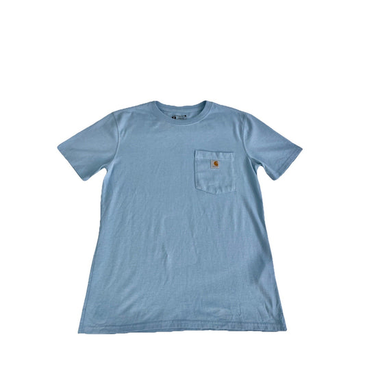 mens Carhartt Light Blue T Shirt Size Medium