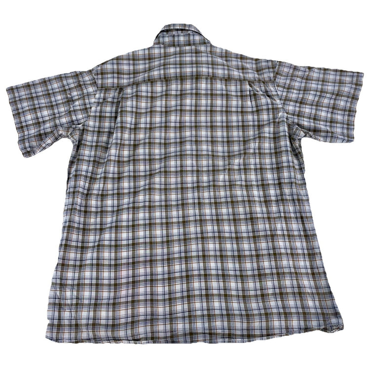 Mens Carhartt Classic Plaid SS Button-Up Shirt Size L