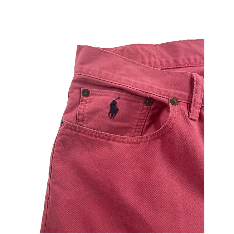 Men Polo Ralph Lauren Pink Jeans 33/32’