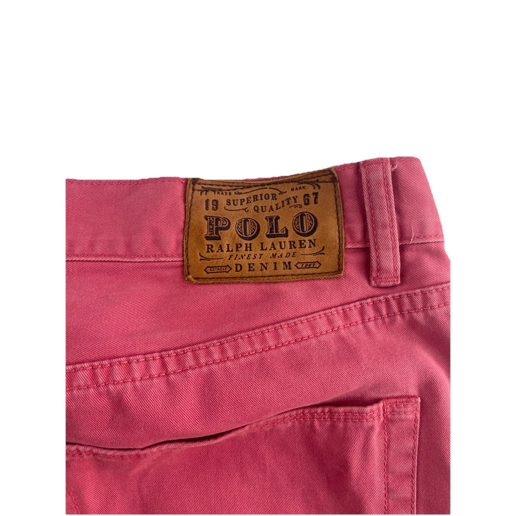 Men Polo Ralph Lauren Pink Jeans 33/32’