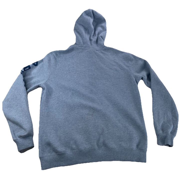 Mens Ariat Basic Blue-Grayish Pullover Hoodie Size XL