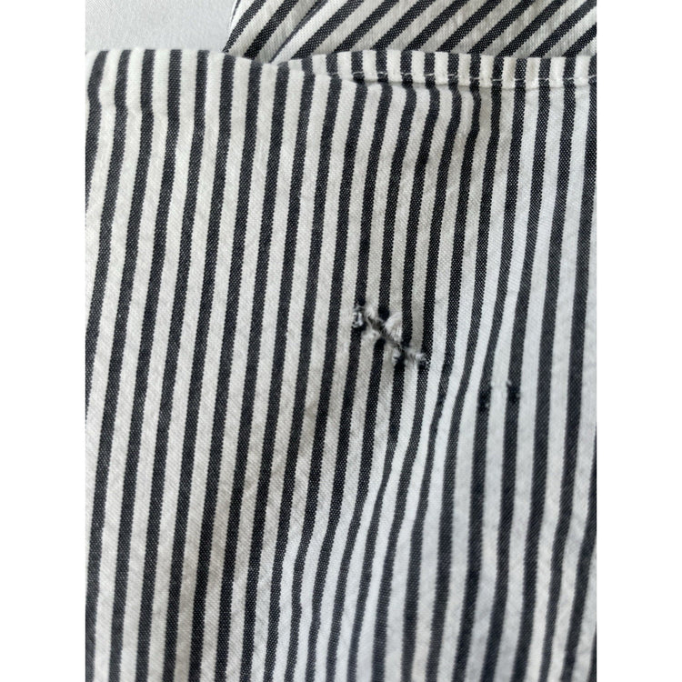 Mens Polo Ralph Lauren Black White Striped Short Sleeve Size 4XB Big