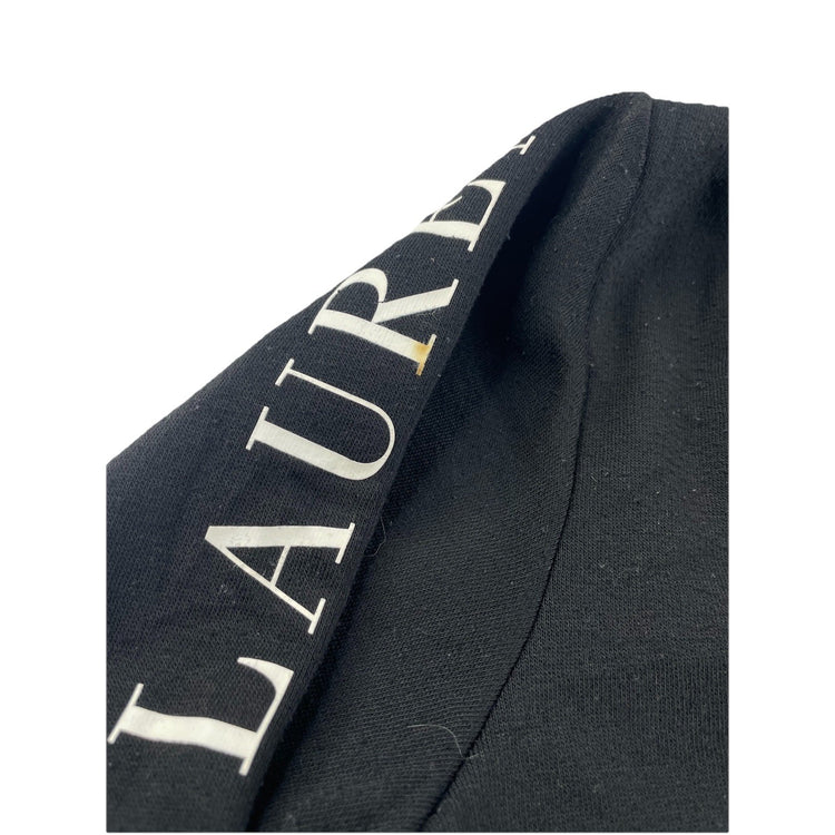 Mens Polo Ralf Lauren Size Medium Black Zip Up Jacket With Big Pony Logo