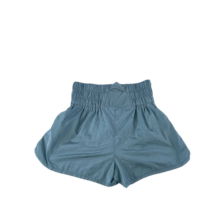 Free People FP Movement The Way Home Shorts Women's Size Small Green Lined Boho