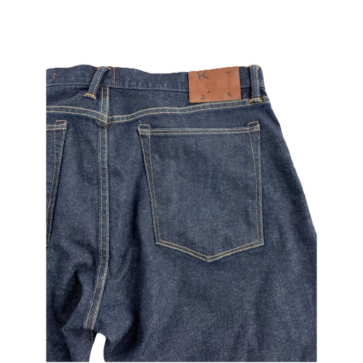 hiroshi kato jeans Mens Size 38 Color Dark Blue Straight