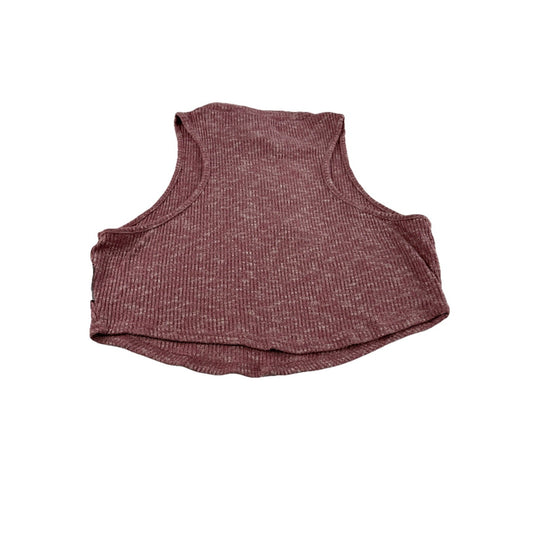 Women’s Gymshark Ribbed Mock Neck Cropped Tank Top Size Xl
