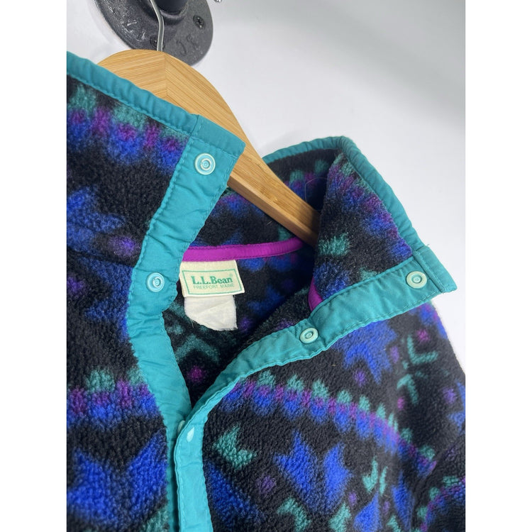 VINTAGE LL BEAN FLEECE PULLOVER