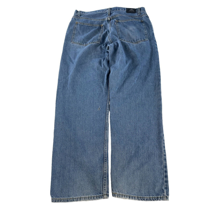 Mens Vintage Levi’s SilverTab Relaxed Fit Blue Denim Jeans Size 38 X 32