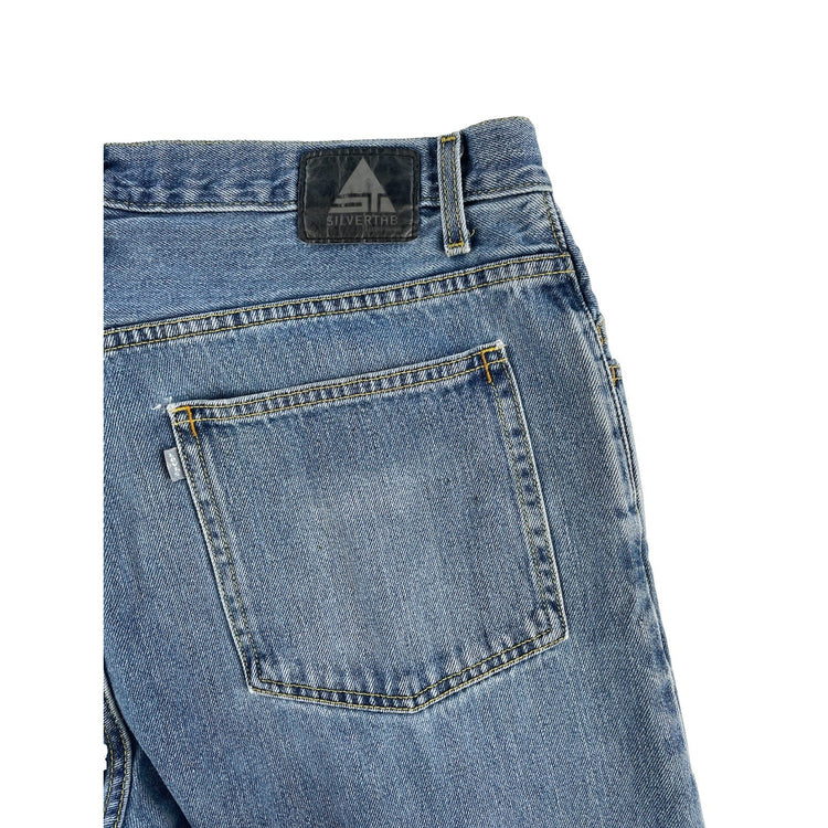 Mens Vintage Levi’s SilverTab Relaxed Fit Blue Denim Jeans Size 38 X 32