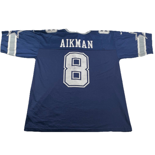 Vintage Mens Dallas Cowboys Jersey Xl Troy Aikman