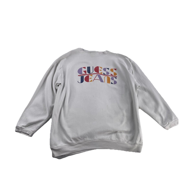 Mens Guess Products White Sweater Xxl