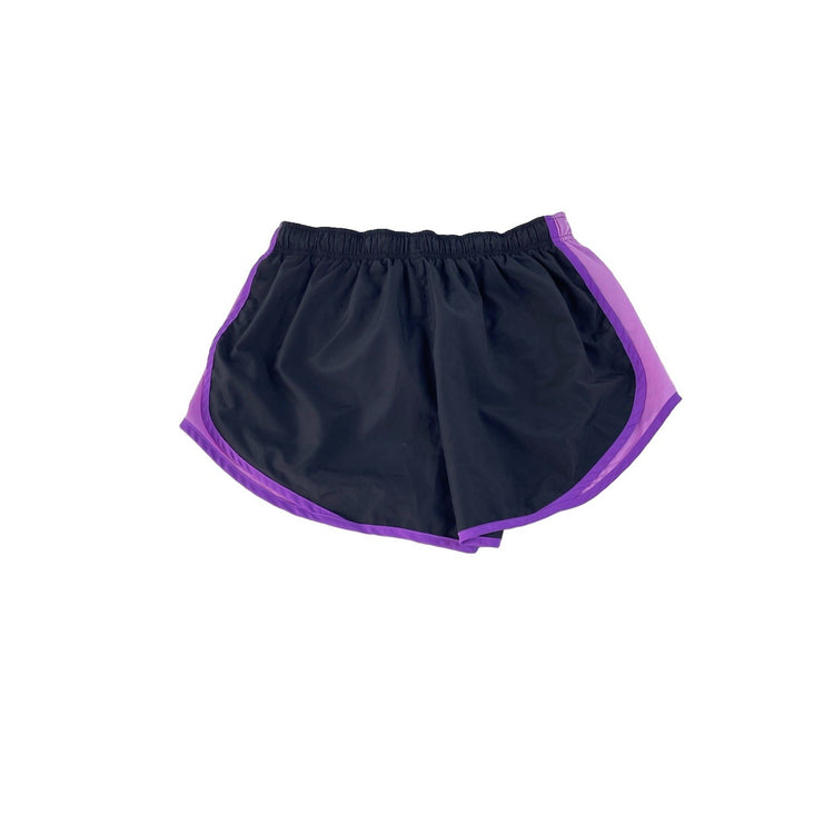 Womens Nike Black & Purple Running Shorts Size Large