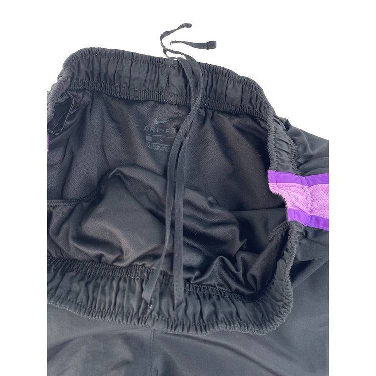 Womens Nike Black & Purple Running Shorts Size Large