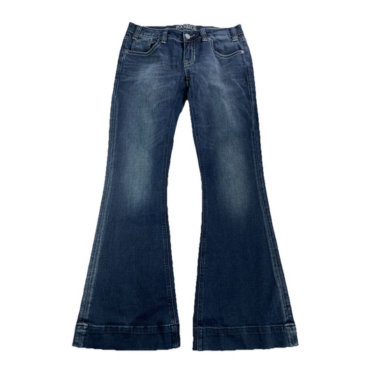 Womens Wrangler Bootcut Blue Jeans Size 31x32