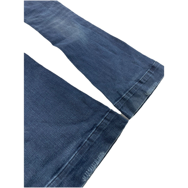 Womens Wrangler Bootcut Blue Jeans Size 31x32