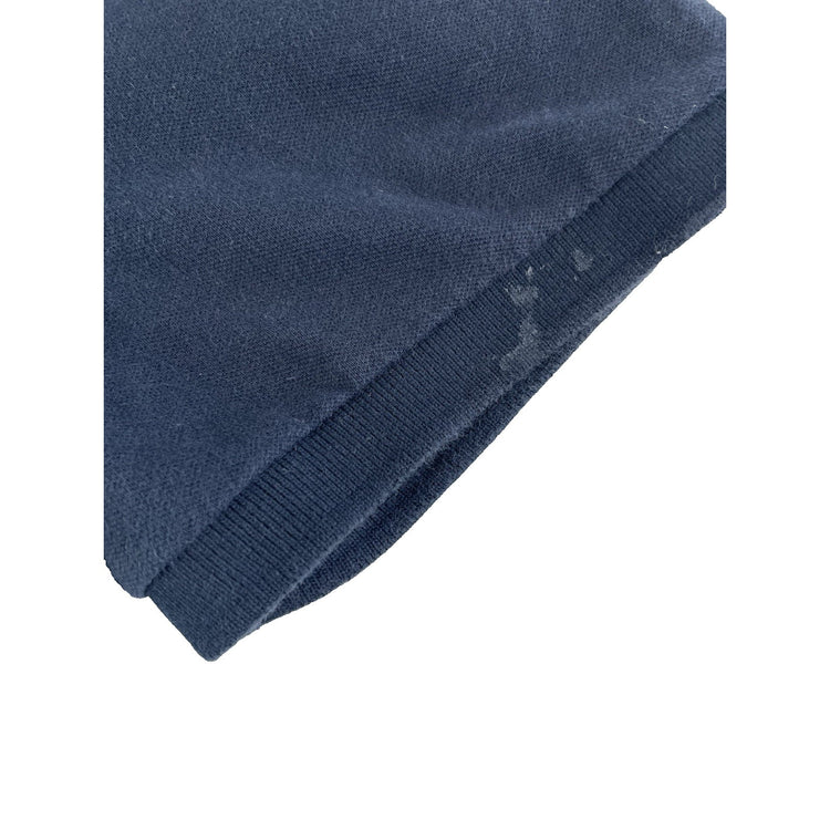 Mens Abercrombie & Fitch Navy Blue Collared T Shirt Size Medium