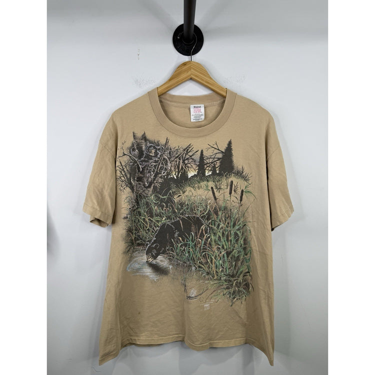 Vintage 1995 Bears Nature T-shirt Size Xl