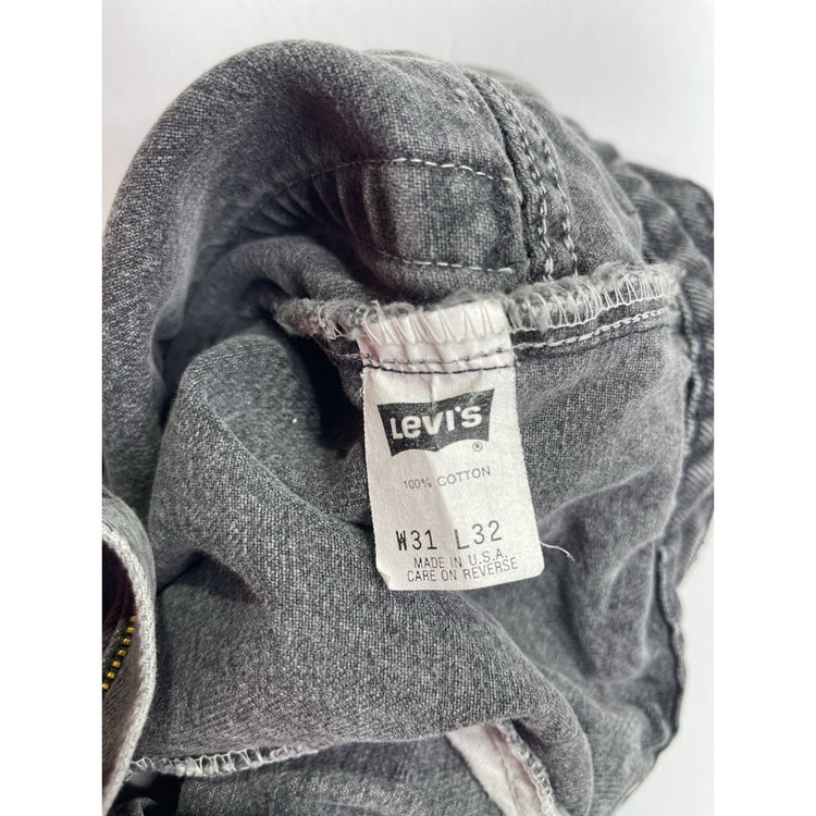 Vintage Y2k Levis Silvertab Baggy Jeans Black Skater Wide Leg Size True 34x34