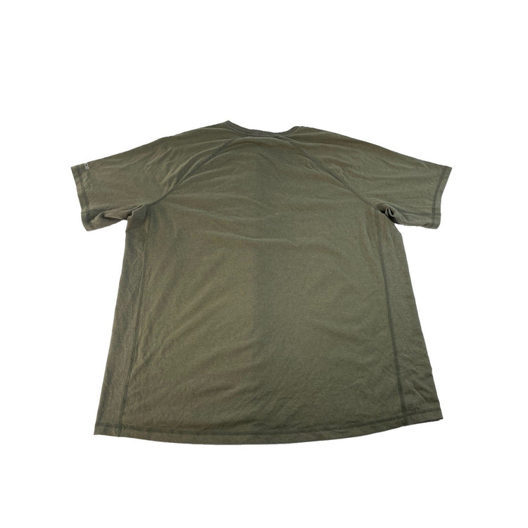 Men's Carhartt Force Relaxed Fit Short Sleeve Pocket T-Shirt Green Size XL