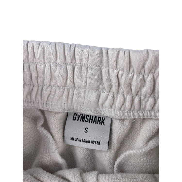Womens Gymshark White Lounge Shorts Size Small