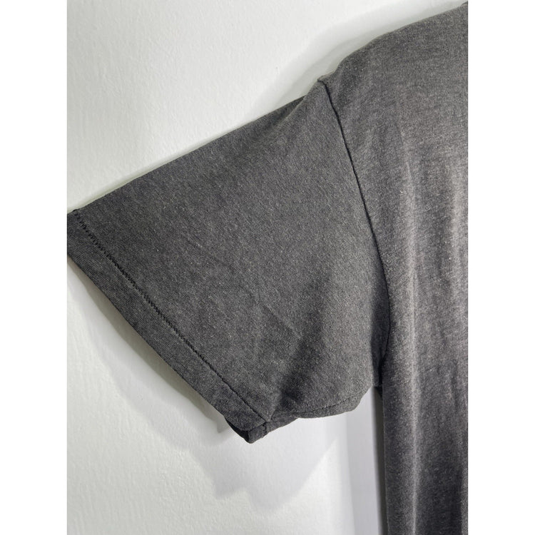 Men’s Vintage 3D Emblem “Way Of Life” Biker Gray T Shirt Sz Medium