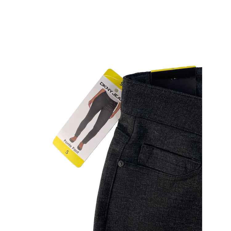 Women DKNY Jeans Gray Ponte Work Pants Size S