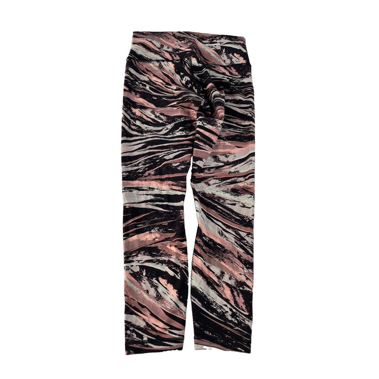 Lululemon Women's Multicolor Abstract Print Athletic Leggings, Size 8