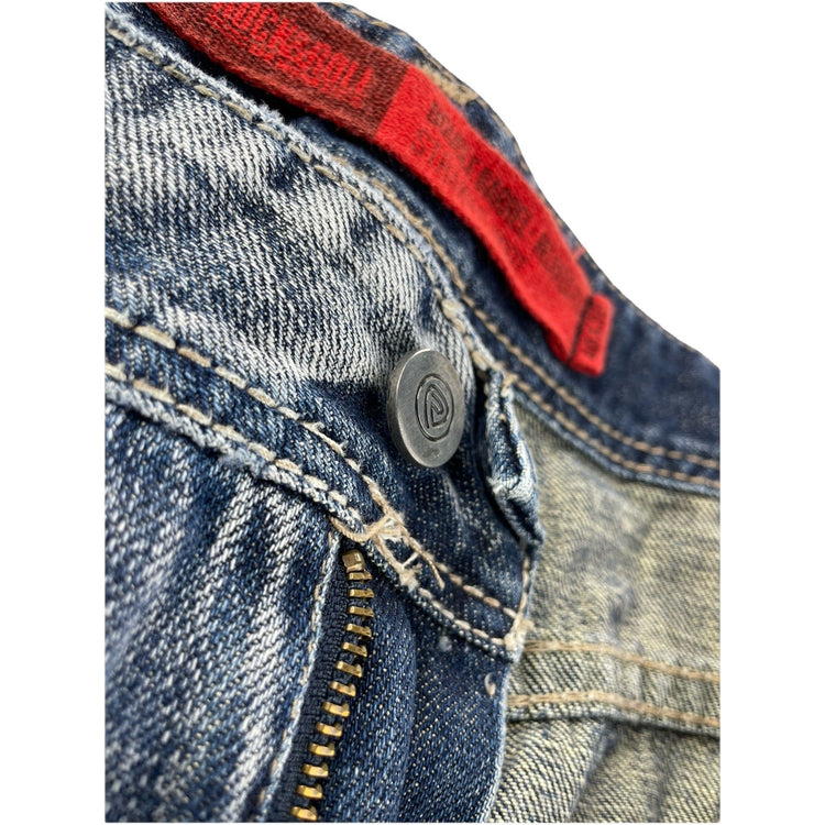 Men’s Rock&Roll Straight Bootcut Relaxed Denim Jeans Size 40x30