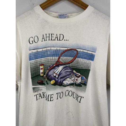1994 “GO AHEAD.. TAKE ME TO COURT” MENS T-SHIRT