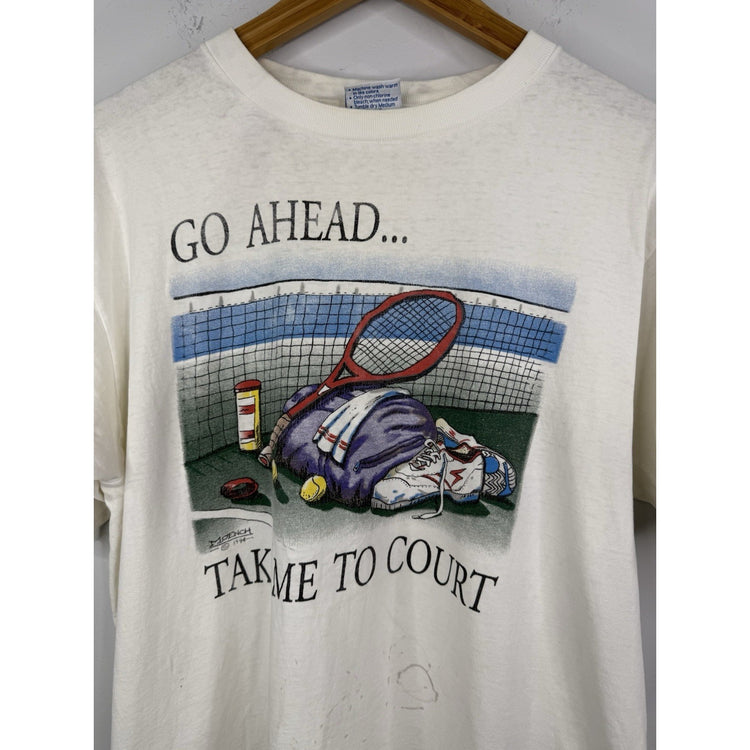1994 “GO AHEAD.. TAKE ME TO COURT” MENS T-SHIRT