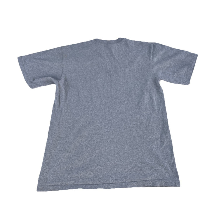 Mens The Cotton Exchange Purdue Football Solid Light Gray Tee Size M