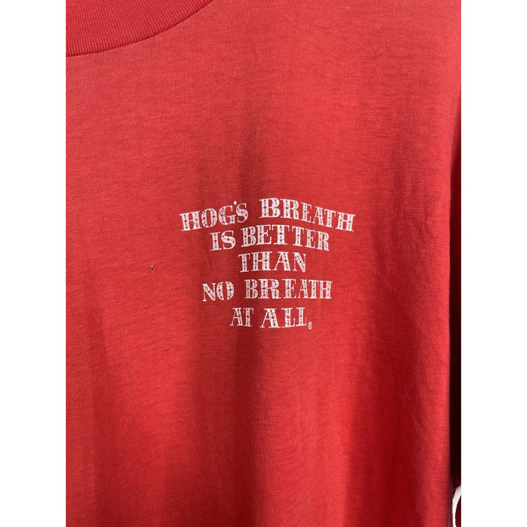 Men’s Red Vintage Hog's Breath Saloon Fort Walton Beach, FL Sz XXL