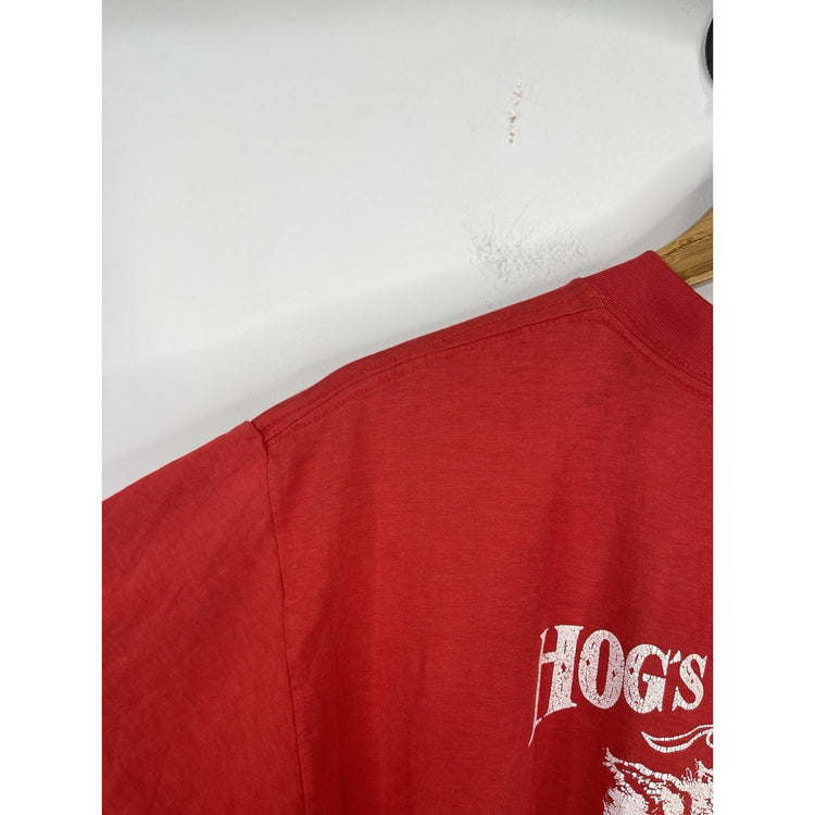 Men’s Red Vintage Hog's Breath Saloon Fort Walton Beach, FL Sz XXL
