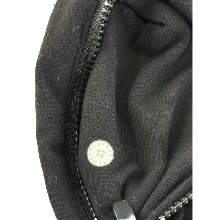 Women’s Lululemon Size 12 Black Full Zip Jacket