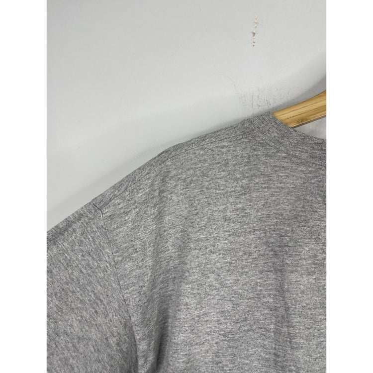 Men’s Gray Vintage Michigan State Long Sleeve Shirt Sz Large