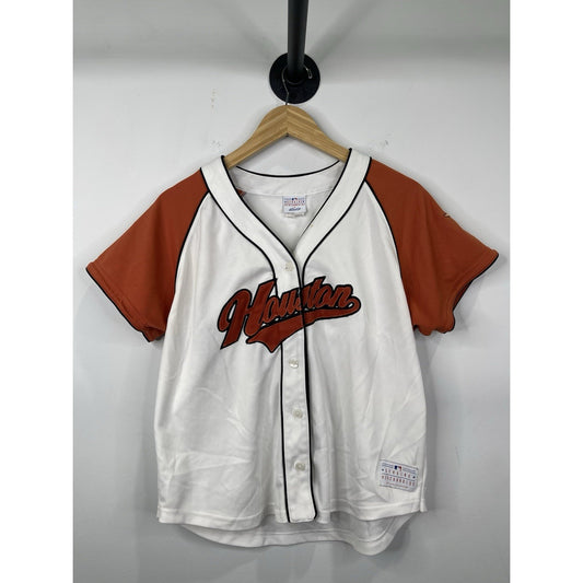 Women’s Lady Slugger Genuine Merchandise Houston Jersey Sz Large