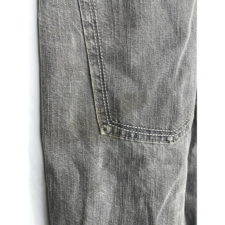 Y2k Mens Sean John Grey  Denim Jean Shorts Sz 36