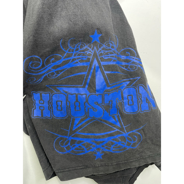 Mens Y2k 2000’s “Houston Livin” Rap T-shirt  Sz 3Xl
