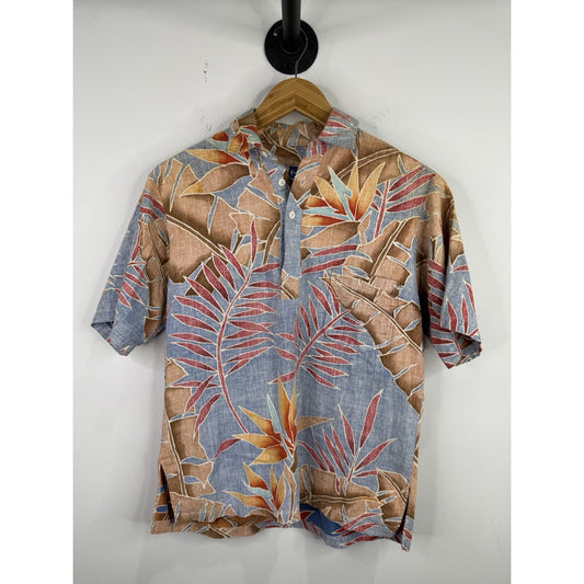 RJC MENS HAWAIIAN BUTTON-UP SHIRT