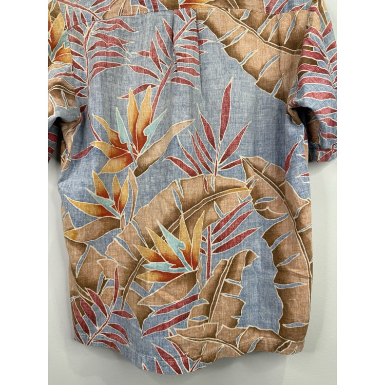 RJC MENS HAWAIIAN BUTTON-UP SHIRT