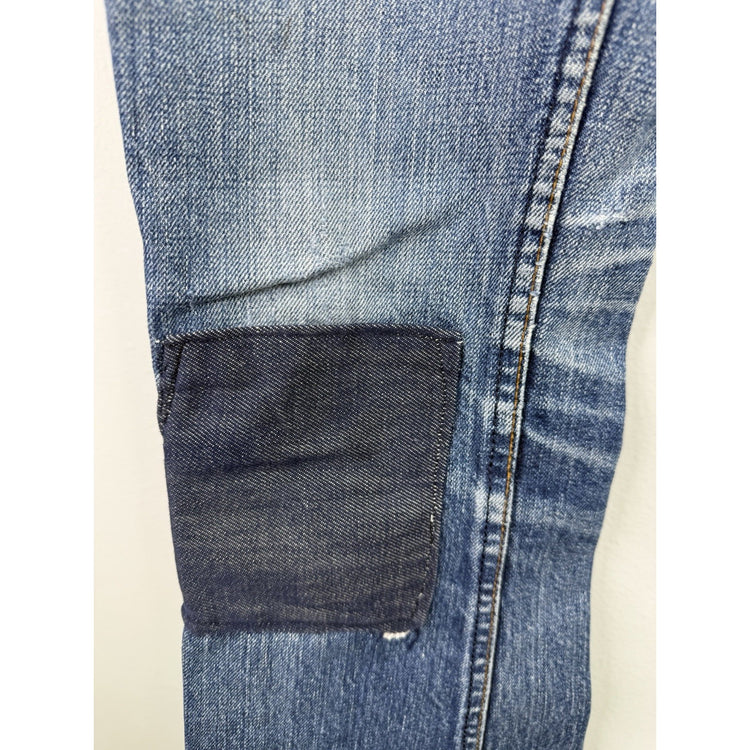 1960s Levi 646 Orange Tab Big E Flared Jeans 26x30